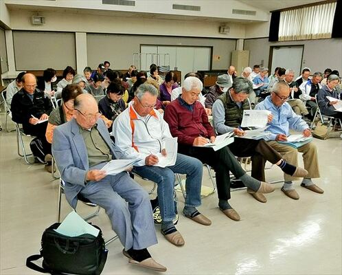 大田原市野崎公民館／新聞の役割など学ぶ