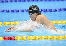 松下、代表入り確実 男子200個メ