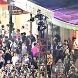 「はしご乗り」最後の勇姿　華麗な技に観客から惜しみない拍手　宮まつり最終日