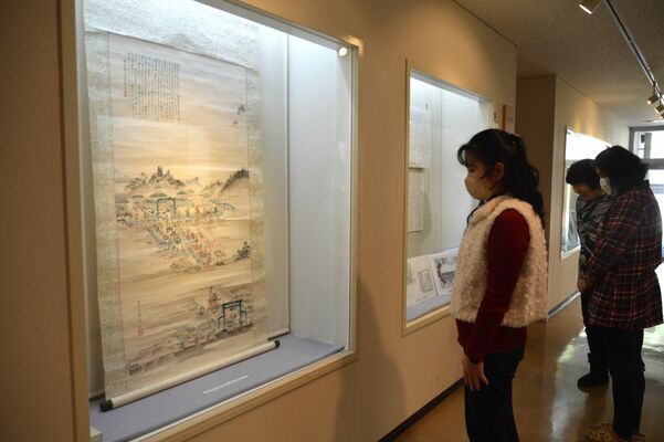 幕末から栃木県誕生までを紹介した企画展