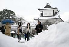 日本海側中心に大雪続く