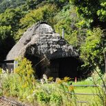 かやぶき屋根落ち無惨　痛々しい「西郷隆盛蘇生の家」　ふき替えから13年…