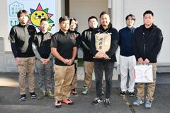 子ども食堂へコメ寄贈