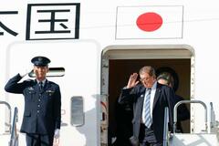 首相、国連総会から帰国