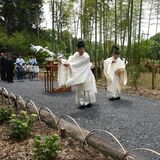 「心のふるさとになるような神社に」　芳賀の天満宮、遊歩道を新たに整備