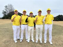 滋賀での国スポゴルフ少年団体で本県初優勝のメンバーとして活躍