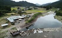 落ちアユのシーズン