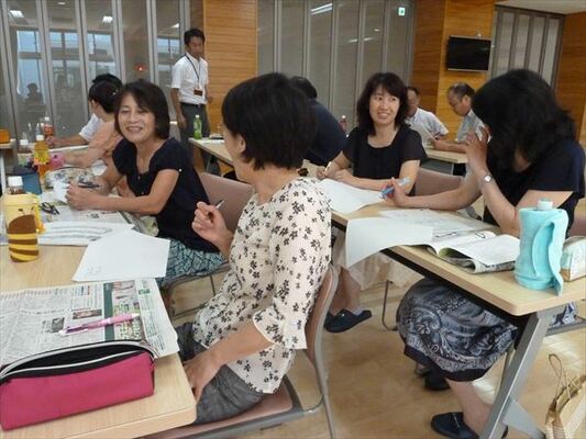 塩谷地区小学校国語研究部会／授業での新聞活用法学ぶ