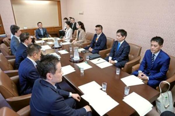 　衆院特別委の理事会＝１４日午前