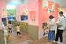 旬の魚介類を漫画などを交えて紹介している企画展