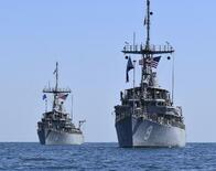 イラン機雷２０個以上敷設か