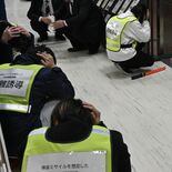 那須烏山で弾道ミサイル発射を想定した避難訓練　園児や住民らが非常時の対…