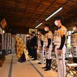 栃木ＧＢ、キャンプ前に安全祈願　小山の須賀神社