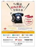 その電話、特殊詐欺だヨ！全員注意