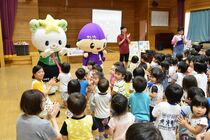 矢板保育園で防災教室　岩手のNPO