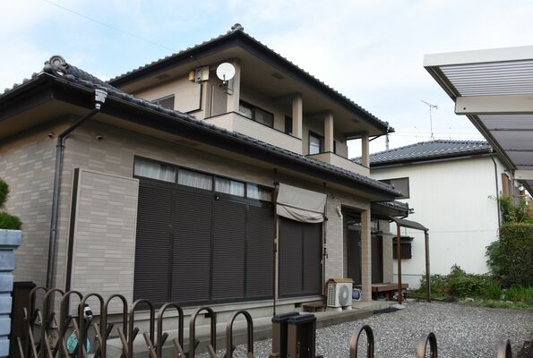 町内にある空き家の１軒。町は状態のいい物件の活用に力を入れていく