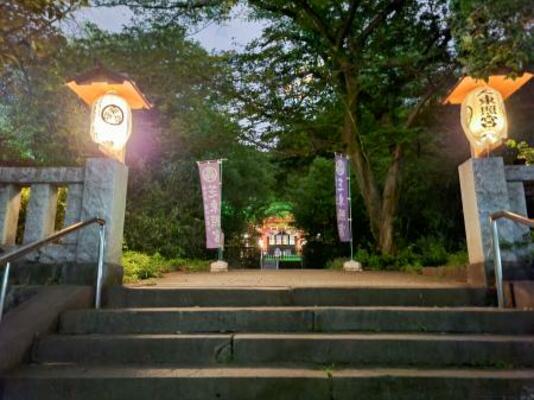 　厳かな光が広がる芝東照宮＝東京都港区