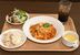 ドリンクバーセットを付けた「トマトと濃厚モッツァレラ」