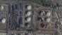 　ウクライナ軍の無人機攻撃を受けたモスクワの大規模製油所の衛星写真＝２０日（２０２６　Ｐｌａｎｅｔ　Ｌａｂｓ　ＰＢＣ提供・ロイター＝共同）