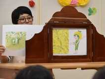 郷土愛育成へ紙芝居　町キャラ主役、２種類　芳賀町作成