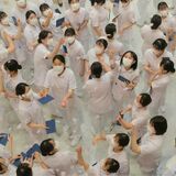 看護の道へ決意新た　足利大看護学部　実習前に「誓願式」