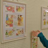「絵で海外旅行気分を味わって」　足利で13日までイラスト展