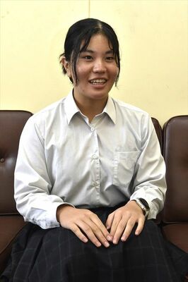初の日本代表として大舞台を待ちわびる大西＝足利大付高