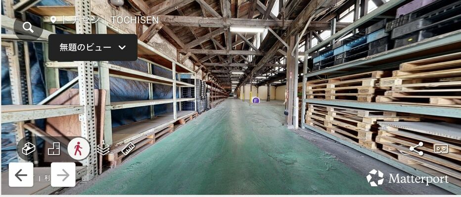 施設内の散策を体感できるＶＲコンテンツ