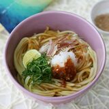 ３Ｘ３会場で限定販売　みやおとめ使用の米粉麺「宇都宮米時代」