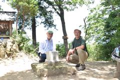 記者が歩く山の日2018　晃石山（栃木）