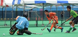 ホッケー全日本中学選手権最終日