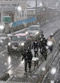 栃木県内にも寒波襲来