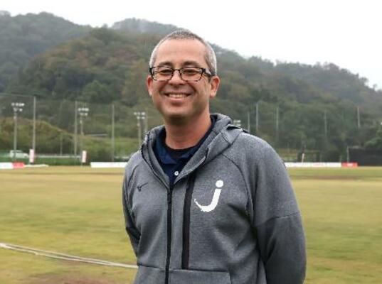 　日本クリケット協会事務局長の宮地直樹さん＝１０月、栃木県佐野市