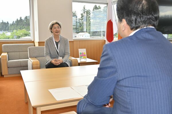 地域おこし協力隊員として着任した長谷川さん