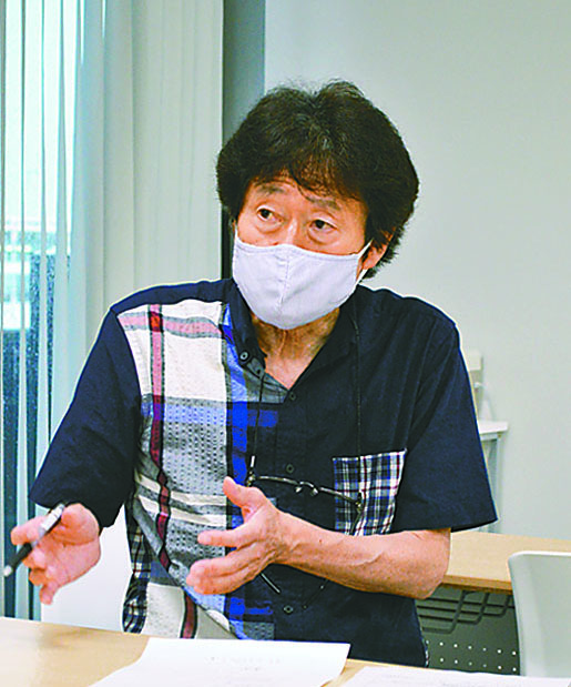 「とちぎに夜間中学をつくり育てる会」代表の田巻松雄宇大国際学部教授