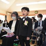 卒園児４人「大きくなっても忘れない」　那須塩原・大貫保育園で最後の卒園…