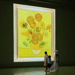 栃木県立美術館で「動くゴッホ展」28日開幕　最新デジタル技術で筆致を映…