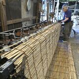 栃木でよしず作り最盛期　熟練の技で夏支度