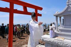 釈迦ケ岳にシーズン到来