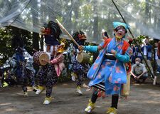 伝統の舞３年ぶり復活　茂木「河井のささら」
