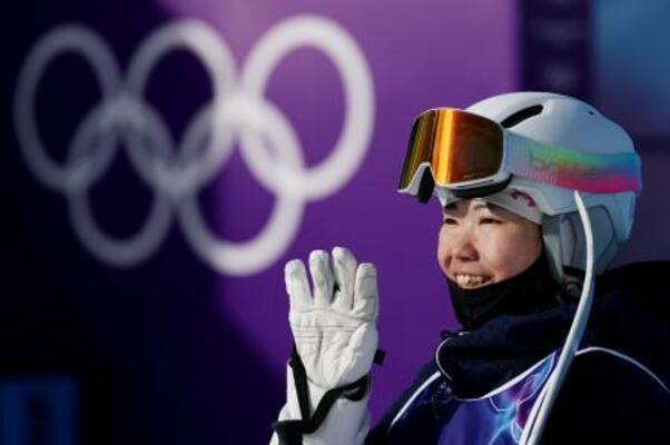 冨高日向子=11日、イタリア・リビーニョ(ゲッティ=共同)