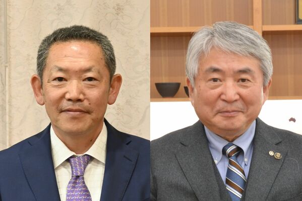 浅野氏（右）と小川氏