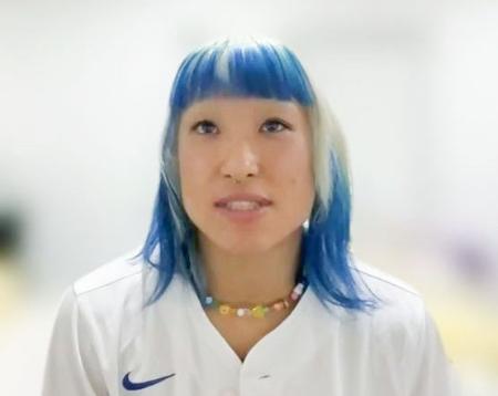 　オンライン取材に応じるＷＢＯ女子スーパーフライ級王者の昼田瑞希