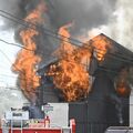 真岡市で木造住宅全焼　近隣住民「真っ黒い煙」