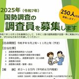 国勢調査員集まらない　「人頼み手法に限界」の声　市町、公募に注力も苦心
