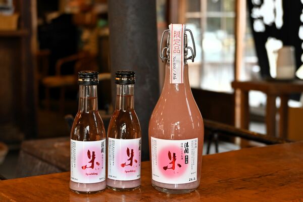 「清開　活性にごり生酒　朱（しゅ）」