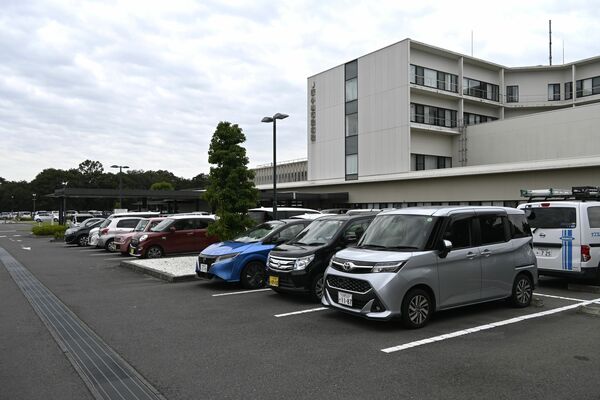 別館が建設される新小山市民病院の第２駐車場