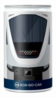 「スペーシアＸ」をデザインにした日本酒の１号缶