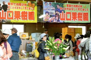 山口果樹園へ