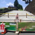 小山・城山公園の陥没、年内の復旧目指す方針　花火有料観覧席設置は見送りへ